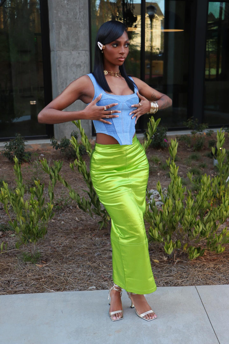 Metallic Skirt
