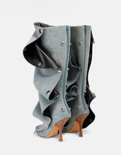 Load image into Gallery viewer, Denim Boots 2.0