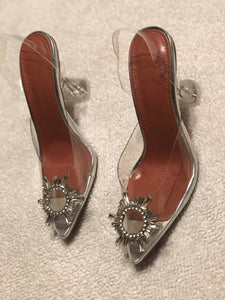 Cinderella glass heels